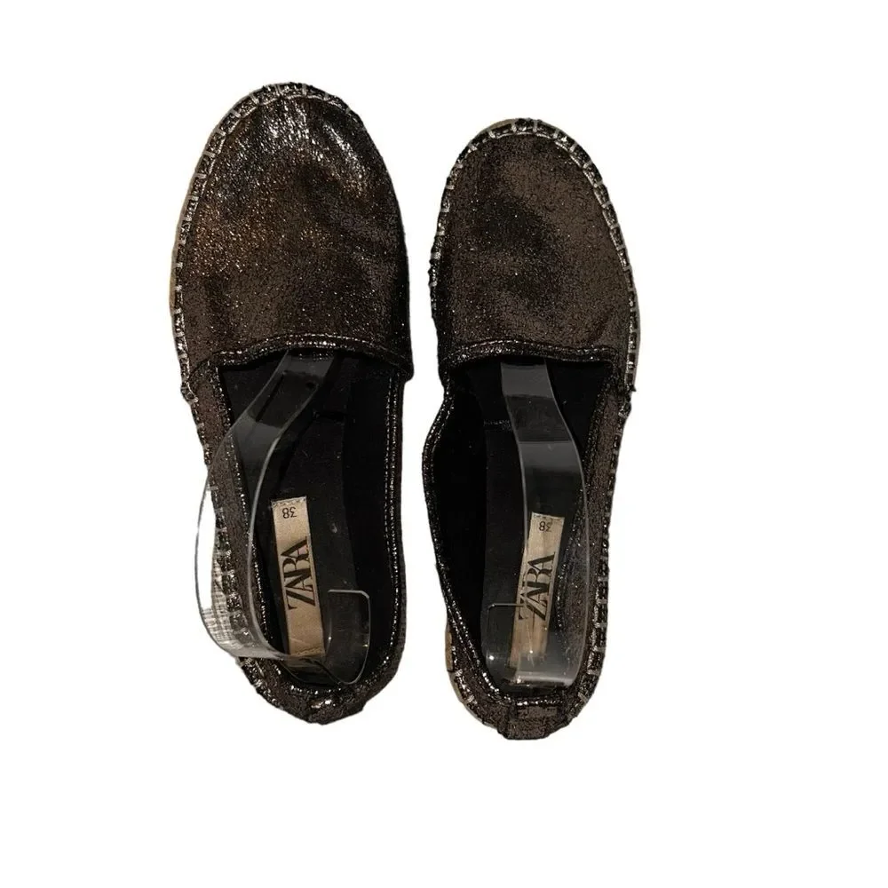 Zara black metallic